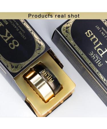 AILKE BOOST LUSTER AILKE 8K Plus Whitening Face Cream Brightening Dark Spot Removal Day and Night Face Cream Deeply Clean Skin with Niacinamide Glutathione Collagen 25g x 2 Pack of 2 2 Pieces - Buy Online on GoSupps.com