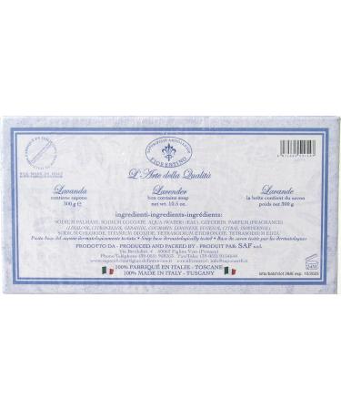 Saponificio Artigianale Fiorentino Tuscan Lavender Bath Soap - Buy Internationally | Premium Artisan Soap - Buy Online on GoSupps.com