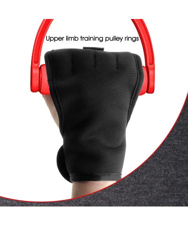 Biange Finger Splint Brace - Rehabilitation Gloves for Elderly Stroke Recovery & Hand Training - Black - Buy Online on GoSupps.com