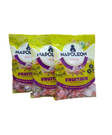 Napoleon Napoleon Fruit Mix 3 x 130g - Vegan - Halal - Gluten Free
