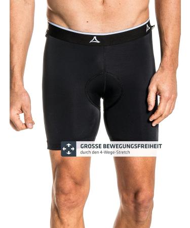 Cappling Men's Skin Pants 2H M - Breathable 4-Way Stretch Bike Underpants with Bacteriostatic Silver Nitrate Treatment - Black - Buy Online on GoSupps.com