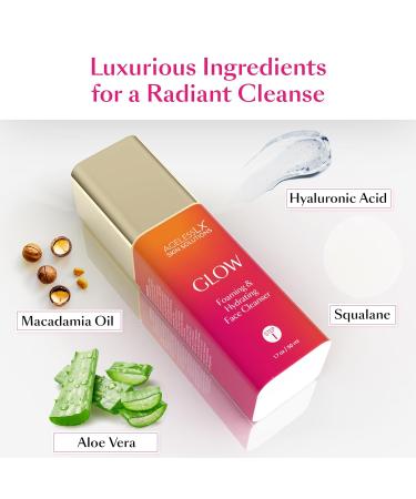 AgelessLX Milky Foaming Oil Cleanser for Face - Hydrating Cleanser for Dry Skin - Oil-to-Foam Face Wash with MacadamiaOil Squalane and Aloe Vera Deep Clean Makeup Removal - 50 mL All Skin Types - Buy Online on GoSupps.com