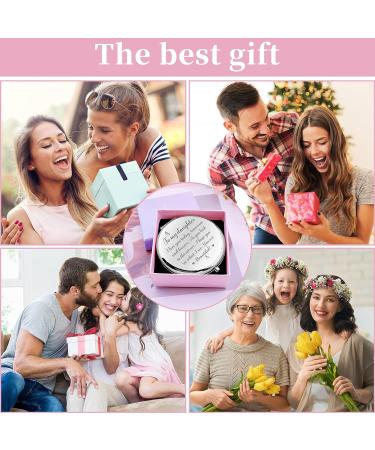 JCHCAMRY Engraved Compact Makeup Mirror - Daughter Gifts for Birthday, Mother's Day & More - Buy Online on GoSupps.com