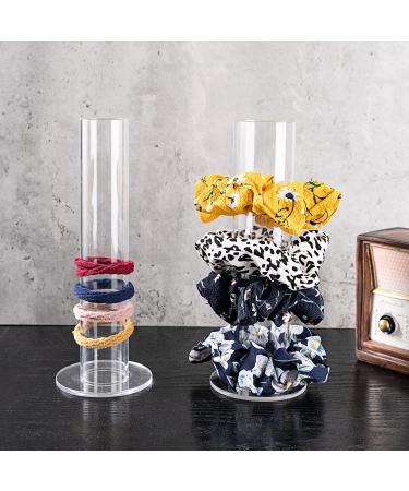Acrylic Scrunchie Holder Stand for Girls & Women - 2 Pcs Set - Buy Online on GoSupps.com