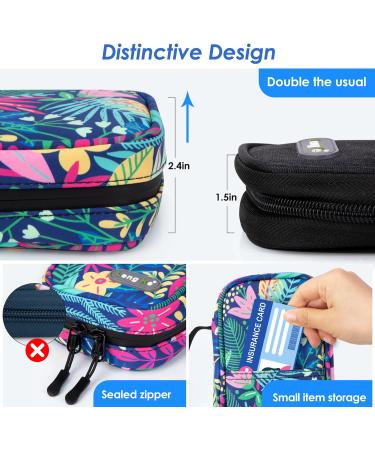 Youshares Insulin Cooling Bag - Large Capacity Diabetes Bag with 2 Cooling Packs | Safe & Cold Medication Etui (21x11.5x6cm) - Ideal for Diabetics - Buy Online on GoSupps.com