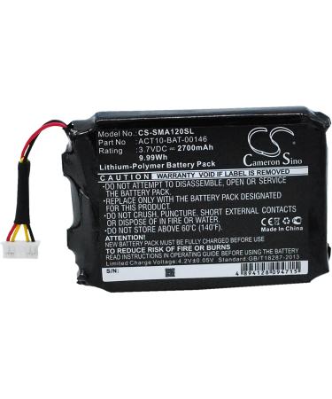 Buy 3.7V 2700mAh Battery Replacement for Active 10 & Active 12 | International Shipping Available - Buy Online on GoSupps.com