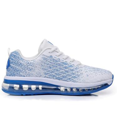 Axcone Men's Tennis Shoes - Athletic Running Gym Jogging Sneakers US7-US13 (White) - Buy Online on GoSupps.com