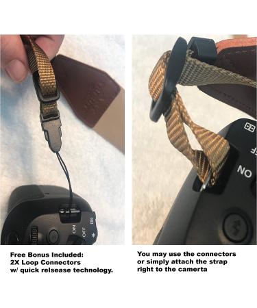 Art Tribute Spring Blossom Flowers Camera Shoulder Strap Belt - Vibrant Design Universal DSLR Strap - Mustard Flowers - Best Gift for Men & Women Photographers - Buy Online on GoSupps.com