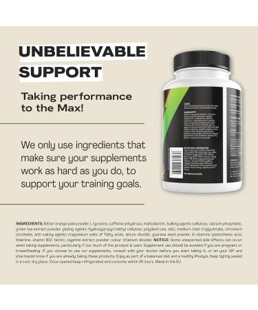 MaxiNutrition Thermobol Metabolism Supplement - Lean Muscle Support with Chromium, Biotin, Green Tea Extract & Caffeine - 90 Tablets - Buy Online on GoSupps.com