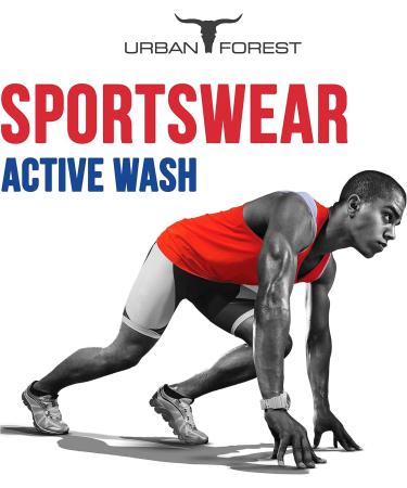 Urban Forest Sports Wash Pro - Full Detergent for Outdoor Sports & Functional Clothing with Odor Remover (1L) - Buy Online on GoSupps.com