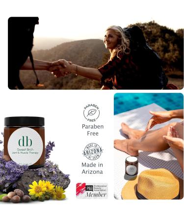 db Sweet Birch Joint & Muscle Therapy | All Natural Shea Arnica Lavender & Menthol | Thick Formula Made in USA - Buy Online on GoSupps.com