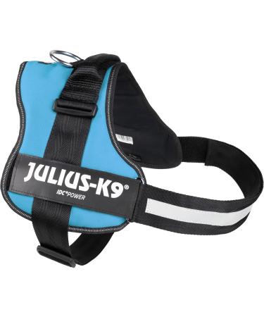 K9 Powerharness 2XL/3 Aquamarine - Durable & Comfortable Dog Harness for International Shipping - Buy Online on GoSupps.com
