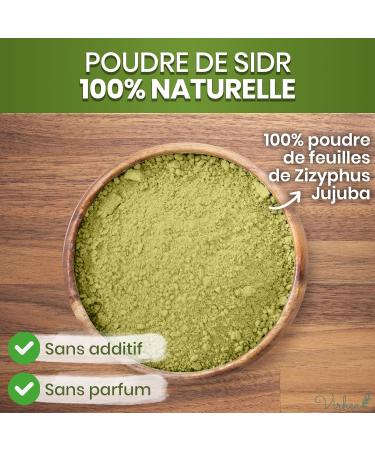  virhea VIRHEA Sidr Powder 100g - Natural Jujube Powder for Hair and Face - Ayurvedic Qasil Moisturizing and Volumizing - Buy Online on GoSupps.com