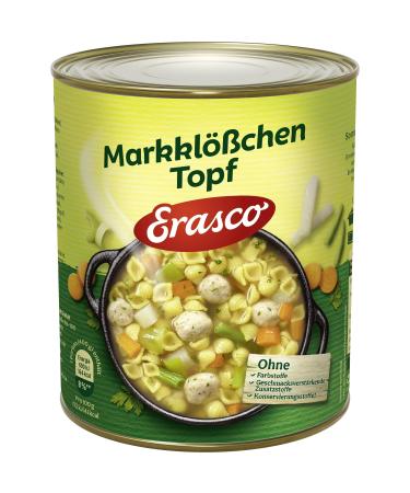 Erasco marrow dumplings pot (1 x 800 g can) 1 800 g (1 pack) - Buy Online on GoSupps.com
