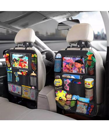 Lovpis Back Seat Car Organizer 2-Pack | Waterproof 600D Storage Bags for Kids | Travel Accessories & Back Seat Protection - Buy Online on GoSupps.com