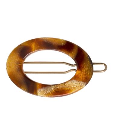France Luxe New Cutout Oval Tige Boule Barrette - Africa