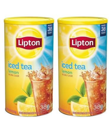 Lipton Iced Tea Mix Lemon 38 qt - Pack of 2