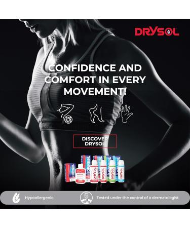 Drysol 20% Extra Strength 60 ml - Clinical Strength Antiperspirant for Men and Women Deodorant for Men and Women most Effective Deodorant Antiperspirant Solution Extra Strength dab-on 60 ml - Buy Online on GoSupps.com