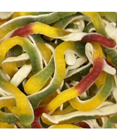 Gummy Python Victorian Gift Jar by The Gourmet Sweet Company