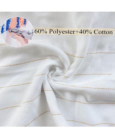 59x39.4inch Tufting Cloth Monk Fabric with Marked Lines - Punch Needle Tufting Gun White | Shop Now - Buy Online on GoSupps.com