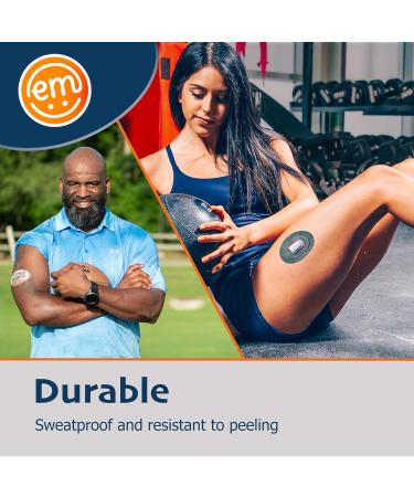 ExpressionMed Dexcom G6 Adhesive Patch (Dragon) 10-Pack | Waterproof CGM Tape | Made in USA - Buy Online on GoSupps.com