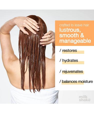 milk_shake Moisture Plus Conditioner 8.4 Fl Oz - Hydrating Hair Treatment - Buy Online on GoSupps.com