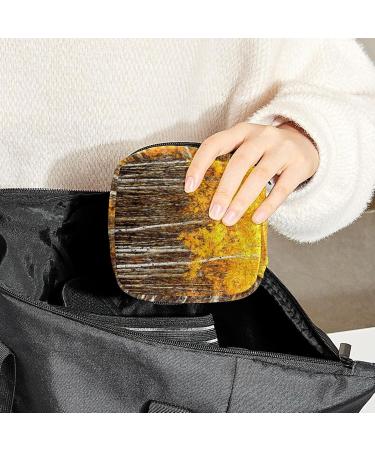 Womens Portable Period Kit - Bonds Storage Pockets Stillpad Keeper - Ahorn Tree Background - Feminine Product Bag for Girls - Buy Online on GoSupps.com