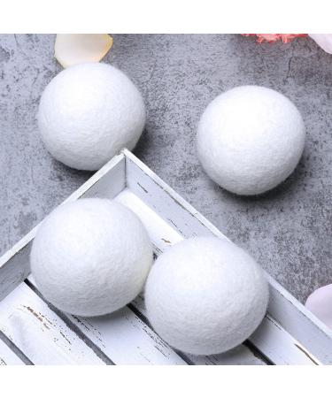 Hoappa 4Pcs 3 inches Wool Dryer Balls and 2 Pack Mesh Laundry Bags in 2 Sizes ( 12 x 16 inches 16 x 20 inches ) - Buy Online on GoSupps.com