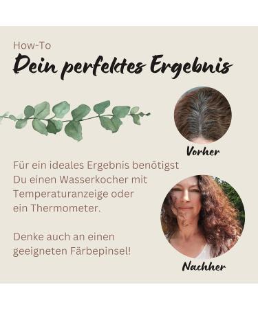 Thats me organic Professional Plant Hair Color Set - Warm Chestnut Brown | Organic Chemical-Free Hair Coloring Safe for Pregnancy & Breastfeeding - Buy Online on GoSupps.com