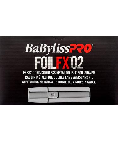 BabylissPRO FX Double Foil Shaver - Professional Grade Shaving Experience - Buy Online on GoSupps.com