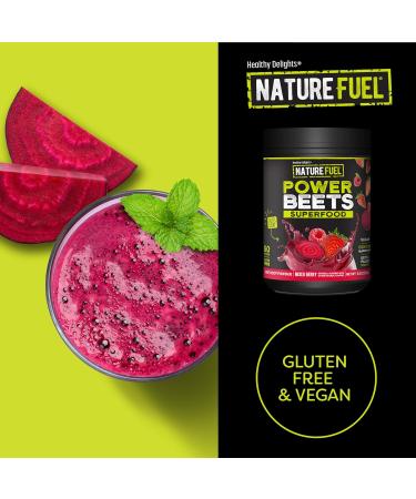Healthy Delights Nature Fuel Power Beets Powder Beet Root Powder Mixed Berry 30 Servings (Packaging May Vary) and Healthy Delights Nature Fuel Berberine Capsules 60 Count 30 Servings - Buy Online on GoSupps.com