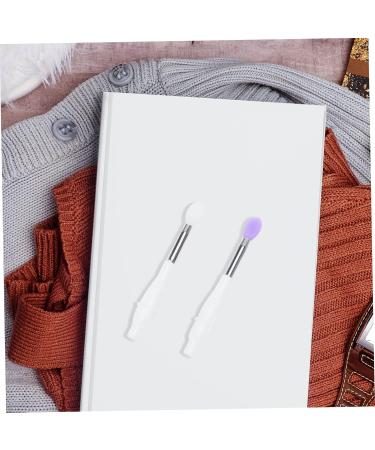 MAGICLULU 6pcs Silicone Lip Brush Set - Lipstick & Lip Gloss Applicator with Lid | Premium Makeup Tools for Eyes & Lips | Durable & Versatile Cosmetic Brushes - Buy Online on GoSupps.com