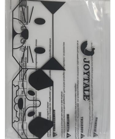 Joytale Reflective Drag Line for Dogs | 15m Nylon Dog Leash with Padded Handle & 2 Carabiner Hooks | Ideal Training Line for Puppies & Small Dogs | 1 Pack - Black - Buy Online on GoSupps.com