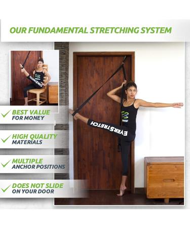 EverStretch Leg Stretcher LITE - Over The Door Flexibility Trainer for Ballet, Dance, Martial Arts | Portable Stretching Equipment for Cheerleading & Gymnastics - Buy Online on GoSupps.com