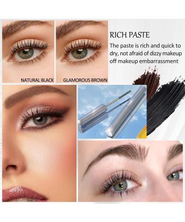  Prreal Metal Mascara Long Lasting Rod Mascara Non-Clumping Flake Bristle Less Smudge Proof 01 Black - Buy Online on GoSupps.com