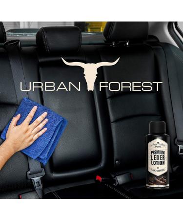 Leather Care Lotion for Sofas & Couches - Urban Forest 500ml | Mild Smooth Leather Care with Sponge - Buy Online on GoSupps.com