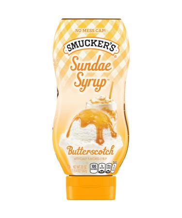 Smucker's Sundae Syrup Butterscotch Flavored Syrup, 20 Ounces 1.25 Pound (Pack of 1)