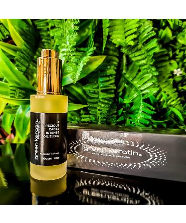 Green Keratin - Precious Cacay Huile Intense pour le Visage Elixir de Nuit 50ml