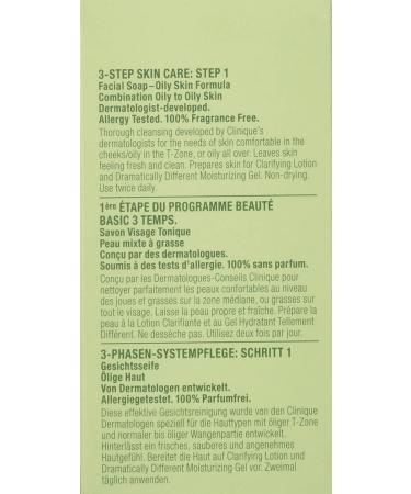 Clinique Facial Soap Refill - Oily Skin Formula - 3.5 oz - Buy Online on GoSupps.com