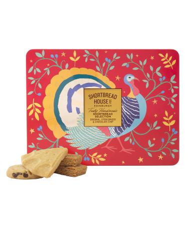 Shortbread House of Edinburgh | Christmas Shortbread Selection | 270g Tin