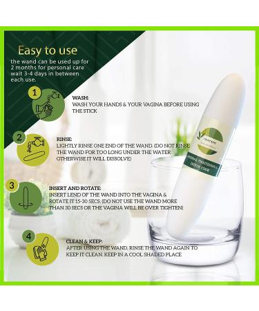 Vagitight Instant Result Tightening Stick - Herbal Yoni Formula for Vaginal Tightening and Rejuvenation - Doctor Approved for Bladder Control and Vaginal Detox - Buy Online on GoSupps.com