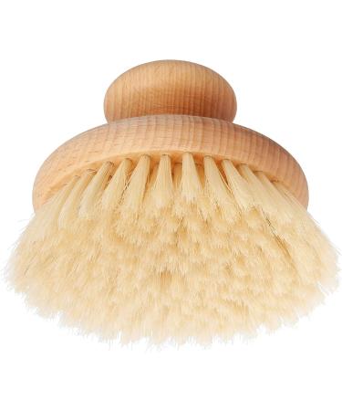 Redecker Natural Pig Bristle Massage Brush - Oiled Beechwood Knob - 3-7/8-Inches - Buy Online on GoSupps.com