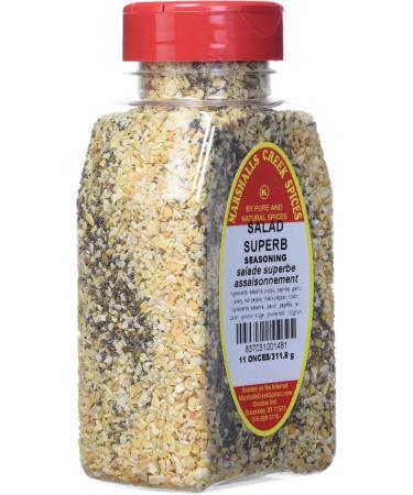 Marshalls Creek Spices Salad Superb Seasoning No Salt 11 Ounce - Buy Online on GoSupps.com
