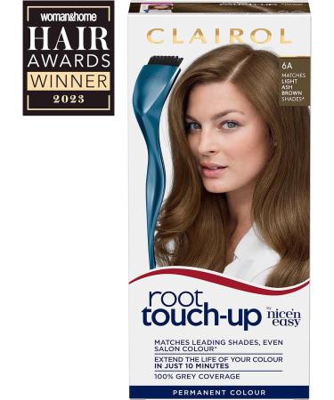 Clairol Root Touch-Up Permanent Hair Dye 6A Light Ash Brown - Single Pack - Buy Online on GoSupps.com