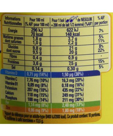 Nesquik Box 250 g - Pack of 5 - Buy Online on GoSupps.com