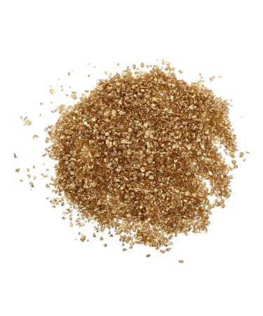 HAKIDZEL 1 Glass Chip Crushed Glass Glitter Chunky Flakes Sequins Stained Glass Irregular Glass Glitter DIY Crafts Vintage Flower Vase Nail Art Jewels Mirror Crystal Charm Nail Stickers 0.5X0.3cm Golden