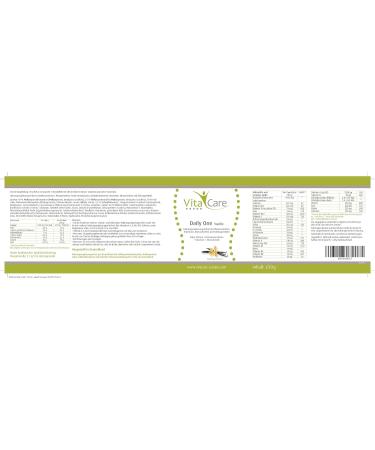 Vitacare 21-Day Metabolism Cure Vanilla - Complete 6-Piece HCG Diet Package with Protein Shake MSM Multivitamin Complex & Omega 3 Plus - International Shipping Available - Buy Online on GoSupps.com