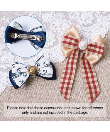 Craftdady 100pcs French Hair Clips - Iron DIY Accessories 4 Sizes (30/39/78mm) - Platinum Finish - Buy Online on GoSupps.com