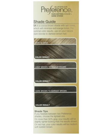 Shop L'Or al Paris Preference #5A Ash Brown - Long-Lasting Hair Color | International Shipping Available - Buy Online on GoSupps.com