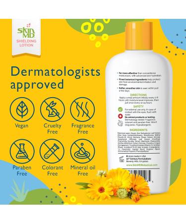 Skin MD Shielding Lotion 8oz + SPF 15 - Eczema & Psoriasis Relief | Natural Dry Skin Remedy for Face Body & Hands - International Shipping Available - Buy Online on GoSupps.com